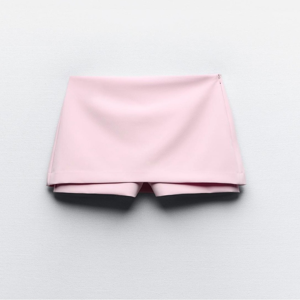 ZARA LOW-RISE SKORT - Picture 2 of 7